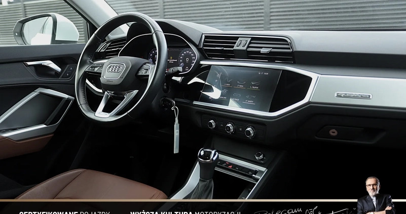 Audi Q3 cena 135899 przebieg: 99888, rok produkcji 2020 z Brańsk małe 596